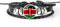 JEDTAKCT Kenya Flag Bracelet - Fashion Time Stone National Flag Bracelet Adjustable For Women Men,Handmade Woven Leather Flag Bracelet Jewelry Couple Gift,Black, Length 18+8Cm