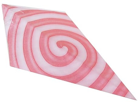 Spitztüten 125gr Candy rot 100 Stück | Für 125gr. Süßigkeiten | für Popcorn und gebrannte Mandeln | Candybar | Hochzeit | Kindergeburtstag | Bonbontüten | Mandeltüten (100)