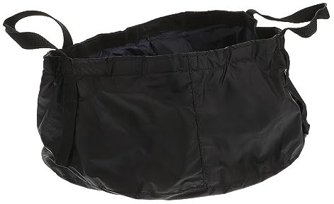 BIUDECO Faltbarer Tragbarer Outdoor Wascheimer 8,5l Aus Auslaufsicherem Reißfestem Material Camping Waschbecken Für Wandern Angeln Reisen