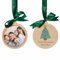 Personalisierte Holzanhänger für Weihnachten - Christbaumkugel mit Foto Weihnachtsmotiven & Namen - Weihnachtskugel aus Holz als persönlicher Tannenbaum Schmuck