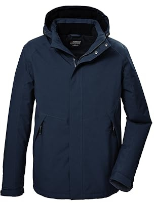 Killtec KOW 4 Herren Kapuzenjacke Funktionsjacke blau blau