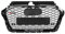 LNCZX Auto Griglie Anteriori Radiatori per Audi A3 RS3 Style 8V 2017 2018 2019 2020 2021 2022 2023, Griglia Centrale Paraurti Anteriore Frontale Inserti Parti Styling Carrozzeria