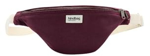 HINDBAG - Kollektion Olivia - Fanny Pack - Bio-Baumwolle (Pflaume)