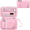 Canboc Custodia Canon PowerShot G7X Mark III fotocamera digitale, 1 * custodia rigida + 1 * copertura morbida in silicone con copertura dell'obiettivo rimovibile, Rosa