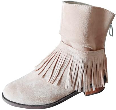 Stivali al Ginocchio Donna Stivali Texani Donna Pelle Vera Stivali Donna Estivi Stivali Donna Alti Senza Tacco Stivali Texani Donna Neri Scamosciato Scarpe Donna Stivali Bassi Donna Stivali