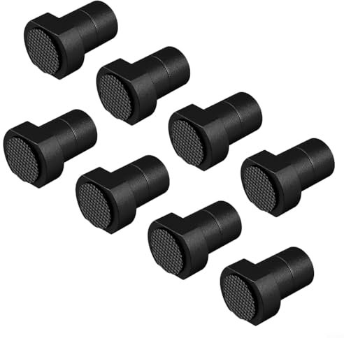 Unschätzbares Werkzeugset, 8 Stück, leichte Aluminium-Klemmen, um Ihre Werkbank-Bedürfnisse zu unterstützen (19 mm schwarz)