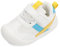 MK MATT KEELY Baby Schuhe Lauflernschuhe Mädchen Jungen Atmungsaktiv Leader Krabbelschuhe für 0-4 Jahre mit Sohle rutschfeste,Gelb,EU 24