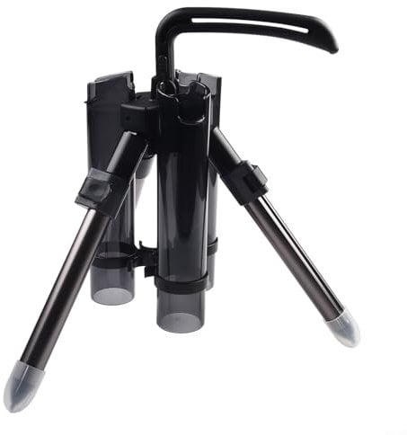 HEBEOT Carp Coarse Fishing Tripod Rod Rests Aluminum Tripod Stand Fishing Poles Rod Holer For Any Fishing Pole 205 * 150 * 80mm