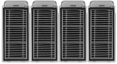 (4 Stück) X50 Ultra Ersatz-HEPA-Filter Kompatibel mit Dreame X50 Ultra/ L40S Pro Ultra/ X50 Mmaster/ L50 Pro Ultra Saugroboter, Filter-Set, Filter-Zubehör-Set