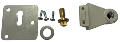 OPENCLIMA - Cerradura para Armario de Contador Homologada - con Tornillos de Latón y Alojamiento para Cerradura - Protege tu Contador de Gas o Electricidad - Resistente y Duradera - Fácil de Instalar