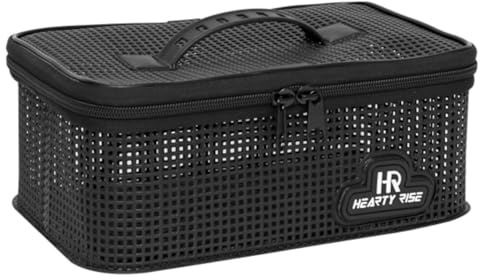 Hearty Rise Mesh Storage Box 27x28x11cm - Angeltasche, Zubehörtasche, Kunstködertasche