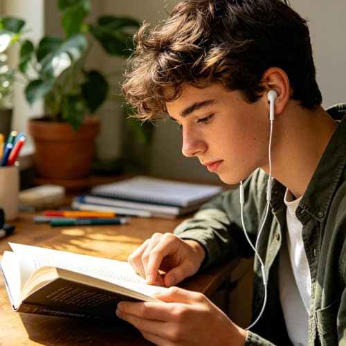 Qi Gxinr Kopfhörer mit Kabel Mit Mikrofon