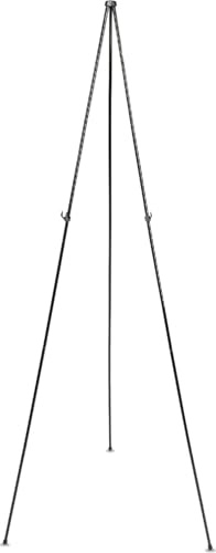 Quartet Easel Stand 63 High Adjustable Telescoping Tripod Display for Office School and Home, Lightweight, Black (29E)