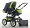 Kombi-Kinderwagen Flash 2 in 1 inkl. Sportsitz und umfangreichem Zubehör in 38 Farben