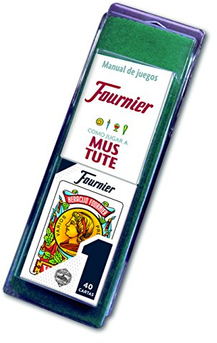 FOURNIER - Nr. 1-40 Kartenset Spanisches Deck und Teppich mit Verordnung von Mus und Tute, Mehrfarbig (F36790), Farbe/Modell Sortiert