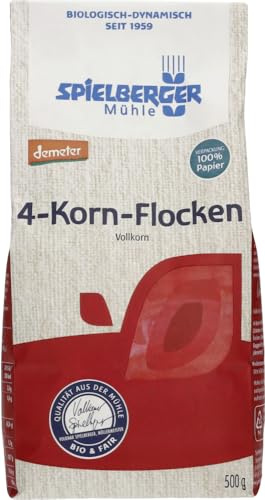 4-Korn-Flocken, demeter 2 x 500 gr