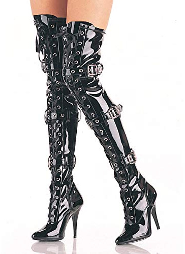 Pleaser Damen Seduce-3028Kurzschaft Stiefel