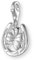 Melina Damen-Charm Anhänger Hufeisen 925 Sterling Silber 1800876