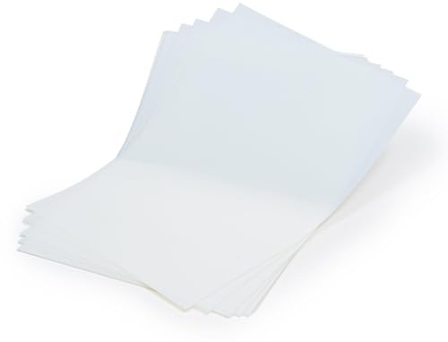 cisinks 100 Blatt 100 Mikron Universal Wasserdicht Schnell trocknend Inkjet Transparenz Film für Druck Seide Bildschirm positiven 33 x 48,3 cm