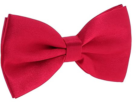 cravateSlim Noeud Papillon Rose Framboise - Noeud Papillon Homme Couleur Uni - Accessoire Chemise et Costume - Mariage, Cérémonie