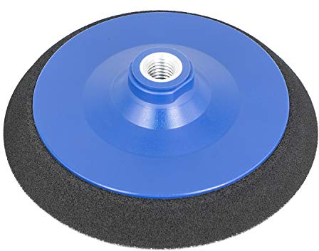Plateau de polissage Ø 180 mm - Plateau de poncage dur pour Meuleuse d'angle avec Filetage M14 pour disques abrasifs auto-agrippant - tous les Diamètres disponibles - DFS