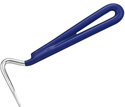 Roma Vinyl Handle Hoof Pick - Blue