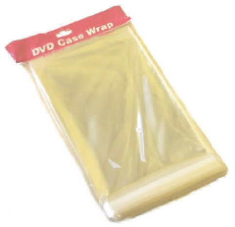 400 x DVD Case Wrapping Sleeves 14mm Covers Strong - 25 Microns Resealable