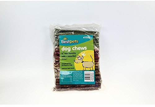 PET-573154 Bestpets Rolls Thin Assorted 5 (100pcs) Pack of 100