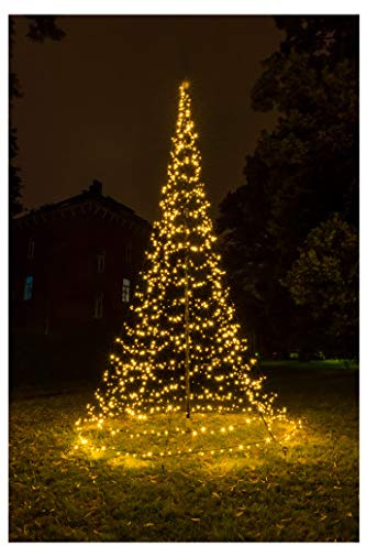 Galaxy LED Tannenbaum 600cm mit 960 warmweißen und 240 blinkenden LED