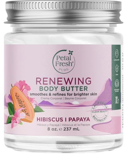 Petal Fresh, Pure, Body Butter, Renewing, Hibiscus & Papaya, 8 oz (237 ml)