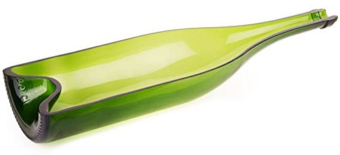 Offene Sektflasche 45 cm