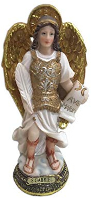 Osiris Trading UK Erzengel Gabriel Statue Religiöse Figur Skulptur Ornament Engel der Offenbarung