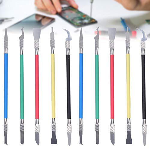 gostcai 2Sätze 5-in-1-IC-Chip-Reparatur-Dünnklingen-Werkzeug, CPU-NAND-Entferner, BGA-Wartungsmesser, CPU-Kleberentfernungswerkzeug, Motherboard/Hardware/Präzise Instrumentenreparatur.(Farbe)
