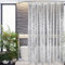 EurCross Duschvorhang 180x190 cm mit Gewicht Magnet, Wasserdicht Duschvorhänge Transparent für Bad, Eva Antischimmel Vorhang für Badewanne mit 12 Ringe
