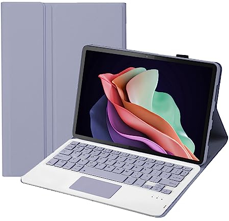 Tablet Tastatur BT Magnethülle für Tab P11, Vollständiger Schutz, Abnehmbare Tablet Tastaturabdeckung, mit Stifthalter und Trackpad,für Tab P11 2. Generation Pad Plus 2023 11,5 Zoll