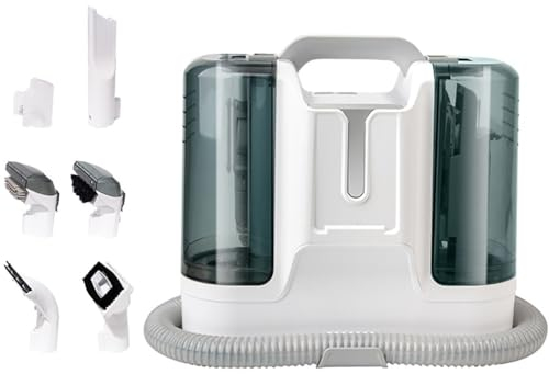 Spot Carpet Cleaner Machine, Tragbarer Teppich- und Polsterreiniger, Handheld-Aufzüge Verschütten und Flecken von Teppichreiniger, kleiner leichter Staubsauger für Treppen und Autos