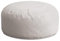 DreamRoots Pouf Hocker Roller 70x70x40cm - Cord Sitzkissen Rund - Wohnzimmer Fußhocker Für Sessel - Sofa Sitz Poof - Fußablage - Sessel Hocker