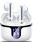 Monyhigh S48 Cuffie Bluetooth 5.3 Wireless, HiFi Stereo, 4 Microfoni HD con ENC, 50 Ore di Riproduzione, IP7 Impermeabile, Bianco