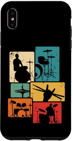 Coque pour iPhone XS Max Batteur Musicien Batterie