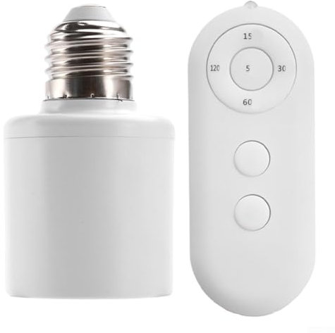 Light Socket Bulb Base Holder, E27 Screw Remote Control Lighting Solution With Smart Motion Detection And Adjustable Brightness, For Home