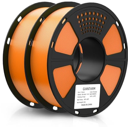 GIANTARM PLA Filament 1,75mm 1kg Spool Orange-2KG