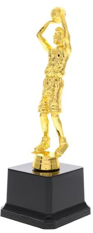 BESPORTBLE Coppa Premio Basket in Plastica Resistente, Premio per Competizioni Scolastiche e Club Sportivi, Coppe Awards per Cerimonie di Premiazione e Eventi Sportivi