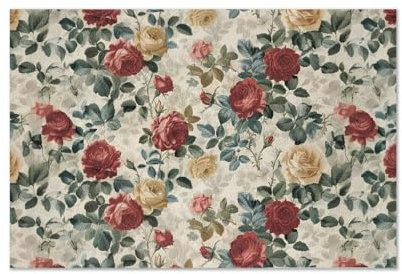 Tapete de secado de platos de flores de rosa, absorbente, reversible, escurridor de platos, tapete escurridor de platos para encimera de cocina, mantel individual de tela de piel sintética, 40 x 60 cm