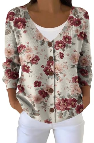 Cocila Cardigan Lavorato a Maglia Autunnale Casual Da Donna Pile Cappuccio Cardigan Donna Smanicato Piumini Invernale Giubbotto Con Pelliccia Giacca Pelo Cappotto Ecologica Maglioni e Felpe