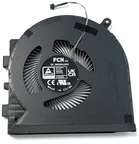 ZAHARA 12 V 1 A GPU-Lüfter für Laptop, Ventilator, PC, Ersatz für Razer Blade 18 RZ09-0484 2023 GPU FQAF DFS2012129S0T Laptop Cooling Pad/Laptop Fan Cooling Pad