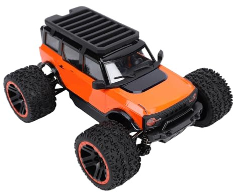 Dilwe RC-Crawler, Hochgeschwindigkeits-40-km-h-2-4-GHz-Proportionalsteuerung-LED-Leuchten, RC-Auto 1-20-Maßstab für Erwachsene Offroad-Abenteuer Stadtstrecken Geländeparcours