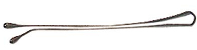 Prym Baronesse Haarklemmen 4 cm braun 12 Stück, (1 x 12 Stück)