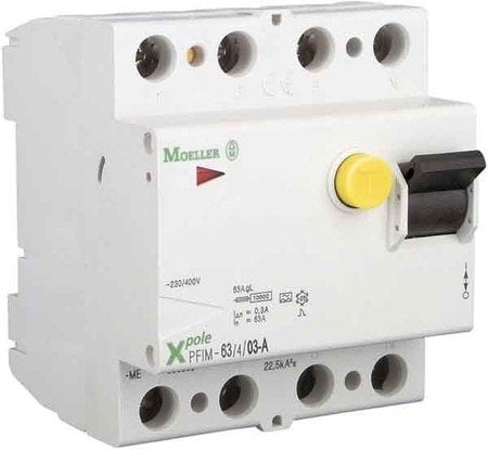 Eaton 236779 Fi-Schutzschalter 4-polig 40A 500mA PXF-40/4/0,5A
