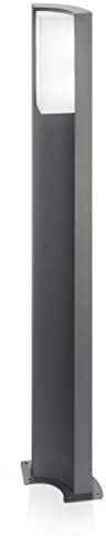 LED Standleuchte Tirano 100cm Lichtfarbe 6000K kaltweiß Wegeleuchte Pollerleuchte Lampe, esotec 201134