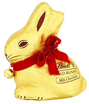 Lindt & Sprüngli Goldhase, 4er Pack (4 x 100 g)